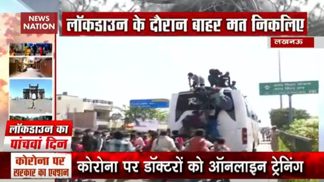 Buses Jam-Packed With Migrant Workers On Lucknow Roads: Ground Report