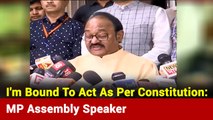 What MP Assembly Speaker Said After Accepting Cong MLAs' Resignations
