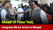 MP Update: Congress MLAs Arrive In Bhopal, Shifted To Five-Star Hotel