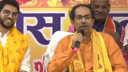 Uddhav Thackeray Offers Rs 1 Crore For Construction Of Ram Temple