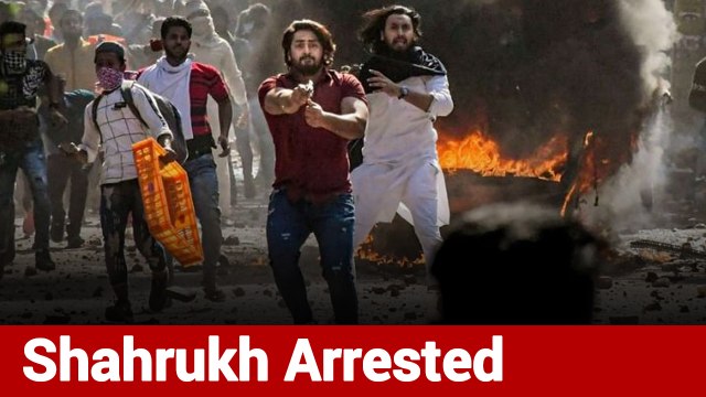 Delhi Violence: Shahrukh, Who Pointed Gun At Delhi Cop, Arrested
