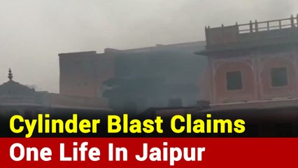 Cylinder Blast Claims One Life In Jaipur, Rescue Operation Underway