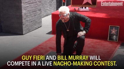 Guy Fieri and Bill Murray to Compete in Live Nacho-Making Contest