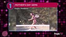 Kendall Jenner Shares Throwback Video of Mom Kris Playing Tennis in Pink Bikini for Mother's Day