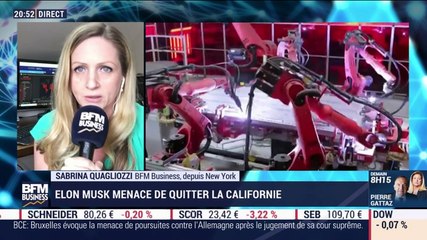 What's up New York: Elon Musk menace de quitter la Californie - 11/05