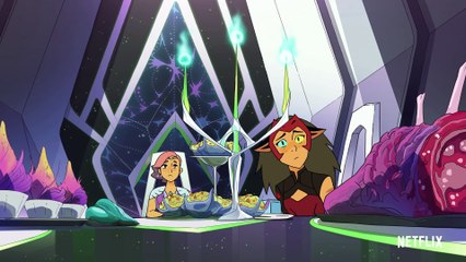 SHE-RA AND THE PRINCESSES OF POWER Season 5 Clip - Dinner with Horde Prime
