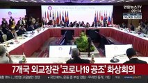 7개국 외교장관 '코로나19 공조' 화상회의