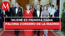 Muere Paloma Cordero, viuda del ex presidente Miguel de la Madrid