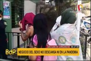 SJL: prostíbulo clandestino operaba en pleno estado de emergencia