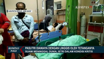 Pakai Linggis, Tetangga Aniaya Pasutri yang Sedang Tidur