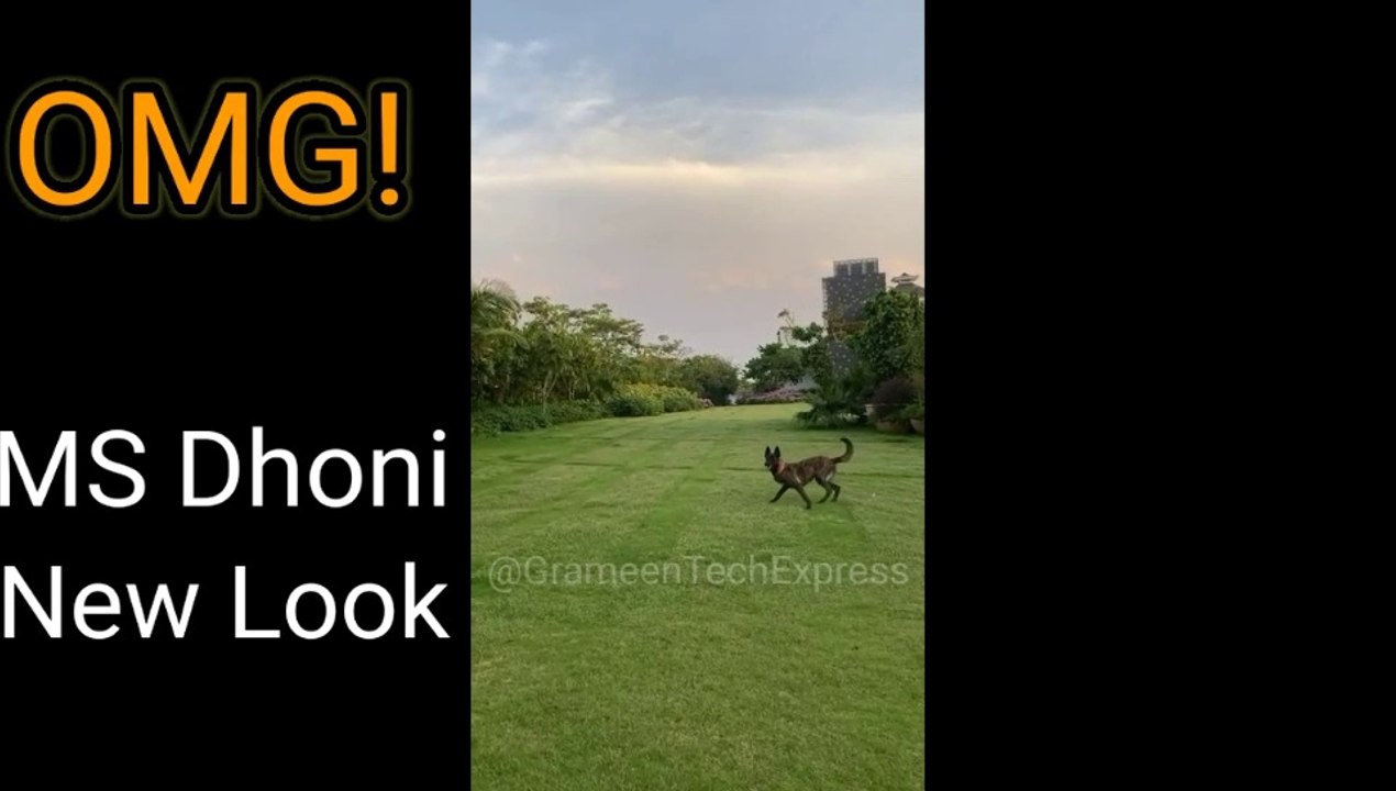 Oh my God! You can't believe this is Dhoni. Indian Ex-Captain MS Dhoni new look.