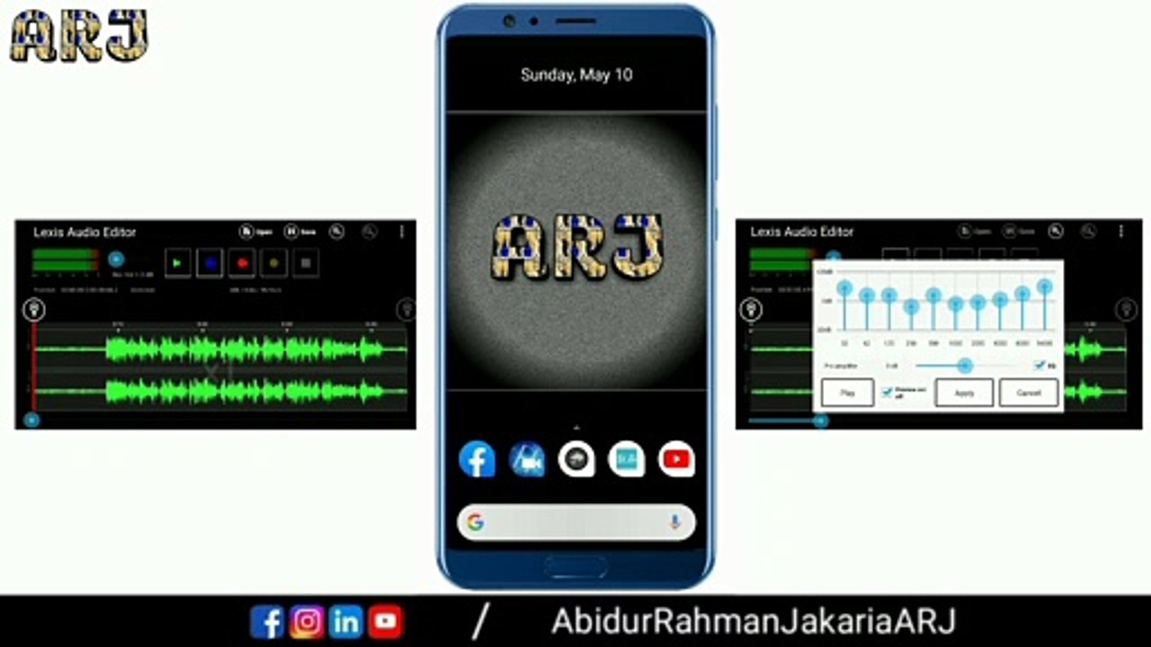 অডিও এডিট করুন মোবাইল দিয়ে, একদম ক্লিয়ার || Android Audio Editing Tutorial Bangla || ARJ Tech