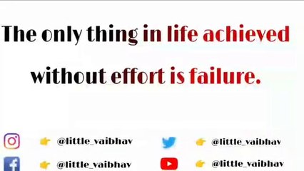 Top 10 most Inspirational Quotes that you must know to do better in life without any mistake | Little Vaibhav
