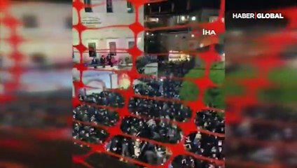 İsrail'de "sosyal mesafesiz" ayin: Yüzlerce kişi katıldı