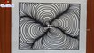Line Illusion | Satisfying Spiral Drawing | Abstract Art Therapy | Gorgeous 3D Pattern | #2 |  Viral Rocket