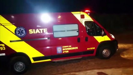 Armário cai sobre funcionária de empresa e Siate é mobilizado à PR-180 em Cascavel