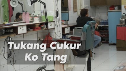 Cerita Pangkas Rambut Ko Tang Bertahan di Tengah Covid-19