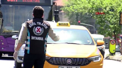 ŞİŞLİ'DE TAKSİLERDE KORONAVİRÜS DENETİMİ