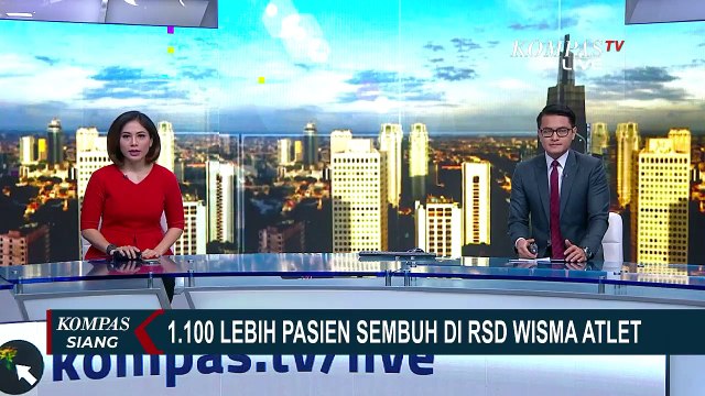 Kabar Baik! Total 1.117 Pasien RS Darurat Wisma Atlet Sudah Dinyatakan Sembuh dari Corona