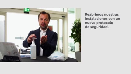 Toyota presenta sus medidas de protección frente al Covid-19 tras la reapertura de sus centros en Navarra