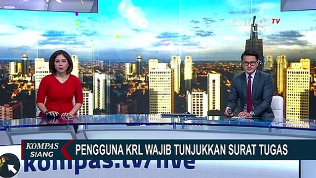 Kebijakan Wajib Bawa Surat Tugas untuk Penumpang KRL Sudah Berjalan?