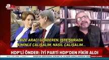 Sırrı Süreyya Önder, İYİ Parti ile HDP'nin ittifak yaptığını açıkladı