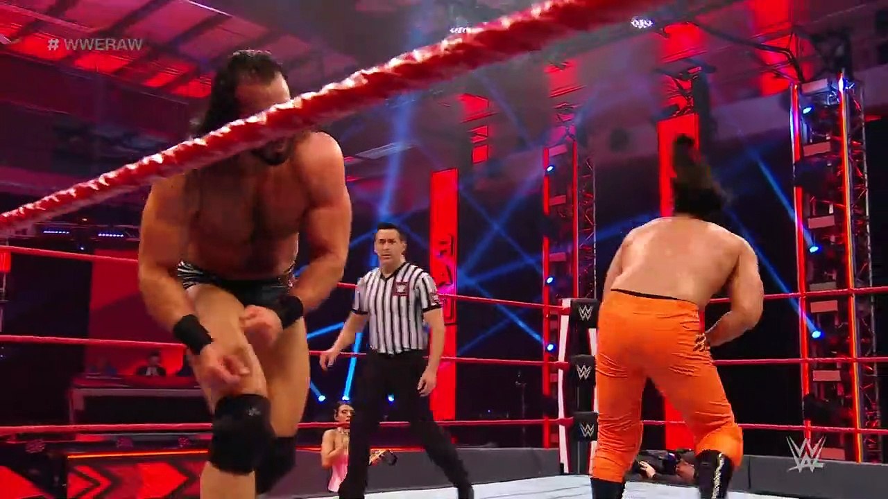 Drew McIntyre vs. Andrade – Champion vs. Champion Match Raw 11 may  2020