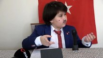 İlkokul öğrencisi, Fahrettin Koca taklidiyle kırıp geçirdi