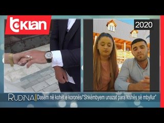Rudina - Shkembyem unazat pa prift tek dera e mbyllur e kishes