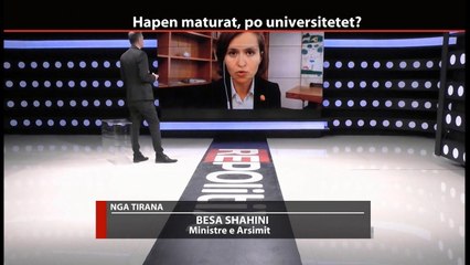 Shahini në Report Tv: Përdorimi i maskave i detyrueshëm për nxënës, po punojmë t'i sigurojmë ne