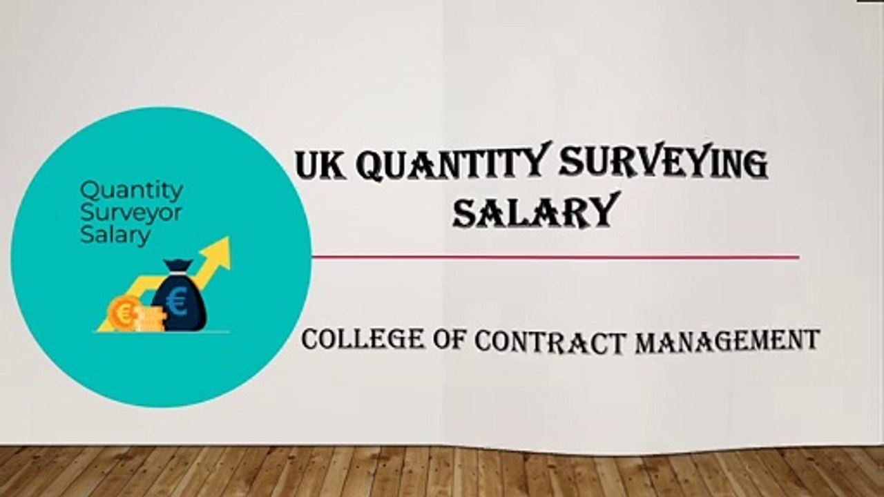 UK Quantity Surveying Salary