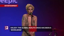 Halsey: The coronavirus pandemic has been a 'whirlwind'