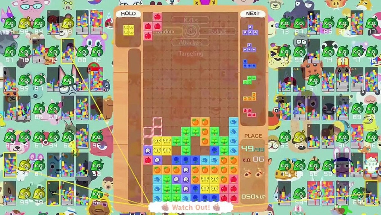 Tetris 99 X Animal Crossing New Horizons
