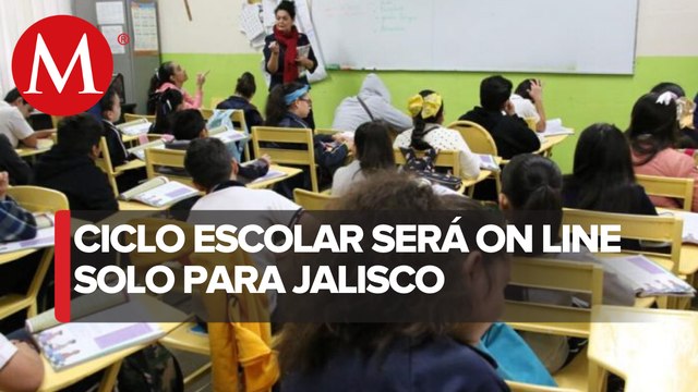 Alfaro: en Jalisco, ciclo escolar terminará a distancia por covid-19