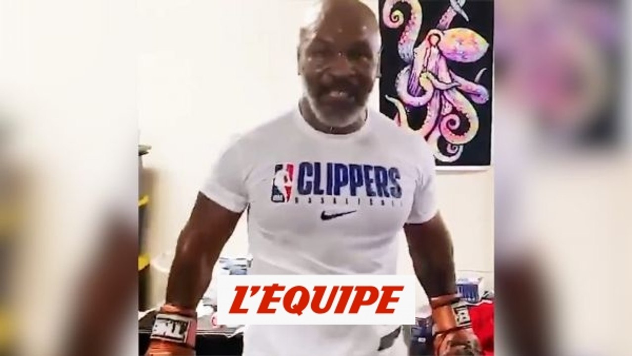 Mike Tyson met en scène son retour - Boxe - WTF