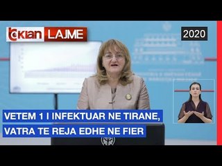 Vetem 1 i infektuar ne Tirane, vatra te reja edhe ne Fier