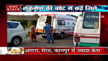 लॉकडाउन में सख्ती के बाद भी यूपी में नहीं थम रहा कोरोना, इन शहरों में सबसे ज्यादा केस