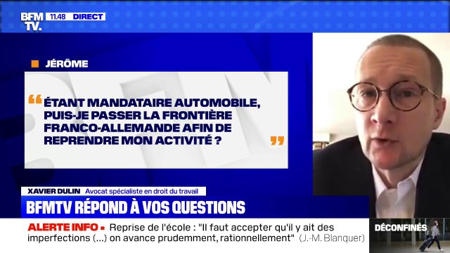 Mandataire automobile, puis-je passer la frontière franco-allemande pour reprendre mon activité? BFMTV répond vos questions