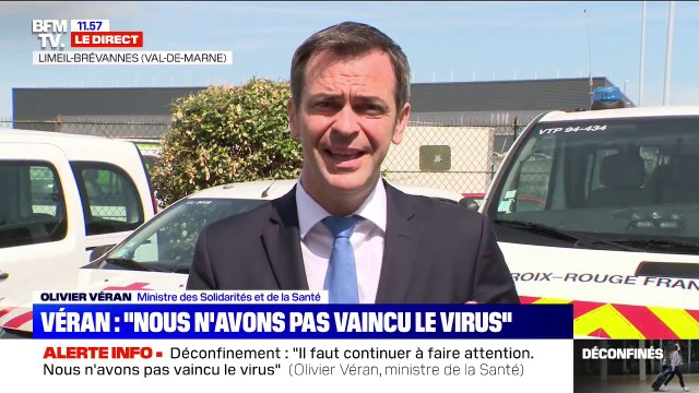 Olivier Véran: Il faut encore faire attention, nous n'avons pas vaincu le virus