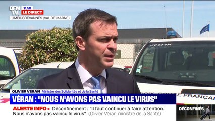 Olivier Véran sur un éventuel relâchement: "Il ne faut pas tout gâcher maintenant"