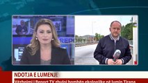 Report TV - Institucionet nuk shqetësohen nga plehrat! Ping-pong kush do të pastrojë lumin e Tiranës