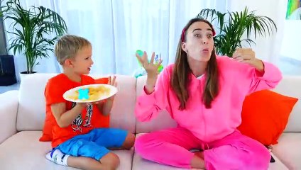 Vlad helps to lose weight to fat mom