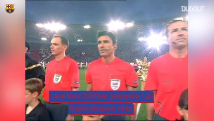 Messi 2009 Şampiyonlar Ligi Finali'ne Damgasını Vuruyor