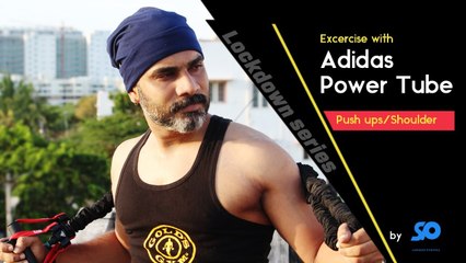 Lockdown Series- Push ups, Shoulder Lateral Raise with Adidas power tube | Oneindia Malayalam