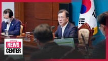 President Moon calls for swift upgrade of KCDC, drawing up of third extra budget amid virus