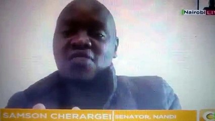 Nandi Senator Samson Cherargai Addresses Senate Drama