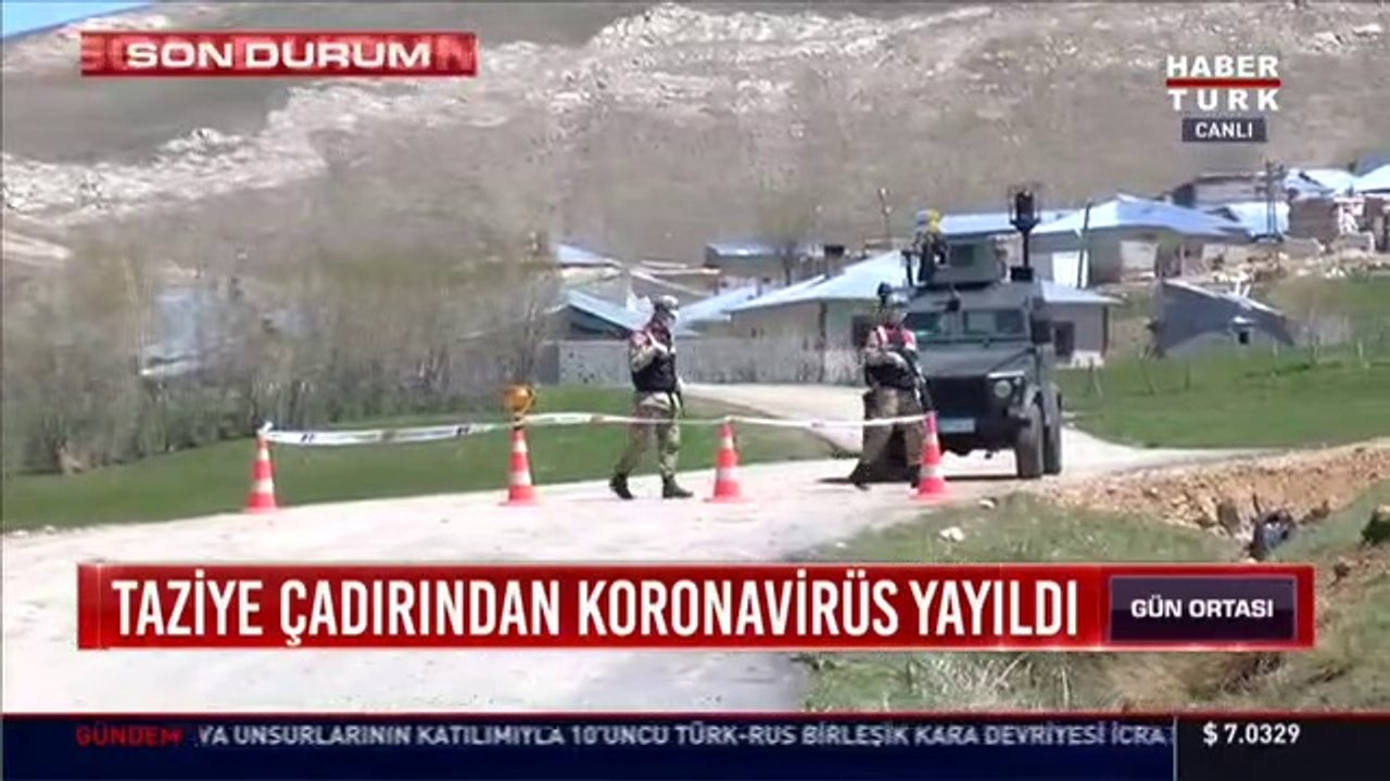 Taziye çadırı kurulan mahallede koronavirüs vaka sayısı yükseliyor