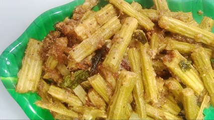 ತುಂಬಾ ಸುಲಭವಾಗಿ ತಯಾರಿಸಬಹುದು ಟೇಸ್ಟಿಯಾದ ನುಗ್ಗೇಕಾಯಿ ಪಲ್ಯ…. | Very Tasty-Very Spicy-Very Easy