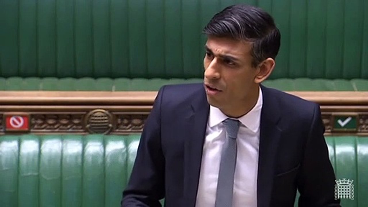 Chancellor Rishi Sunak says coronavirus furlough scheme will run until October