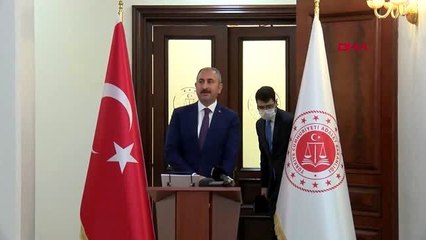 ADALET BAKANI GÜL CEZAEVLERİNDEKİ KORONAVİRÜS TEDBİRLERİNE İLİŞKİN KONUŞTU- 1